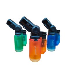 Encendedor gas mini soplete floppi bolsillo recargable