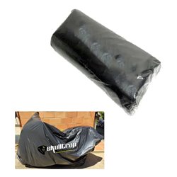 Pijama Moto Forro Plástico Carpa Grande Calibre 1.8 Azul/negro