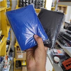 Pijama Moto Forro Plástico Carpa Grande Calibre 1.8 Azul/negro