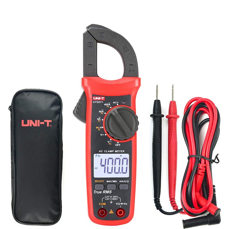 Pinza amperimétrica Uni-T UT201+ 600V 400A autorango