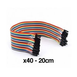 Paquete x10 Jumpers Hembra Hembra 20cm