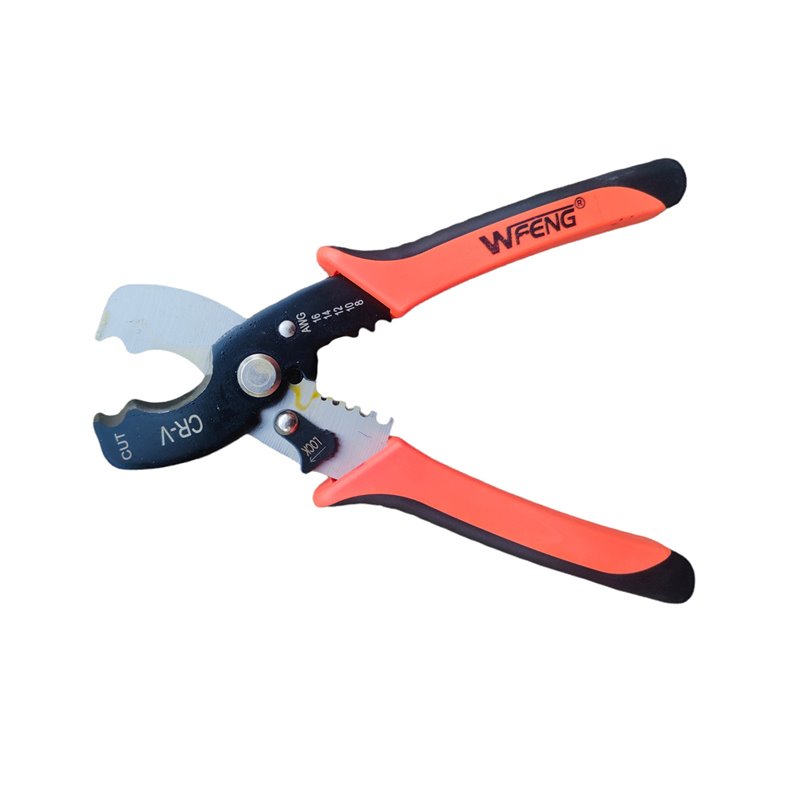 Pelacables 7" Wfeng ajustable 8-16AWG naranja