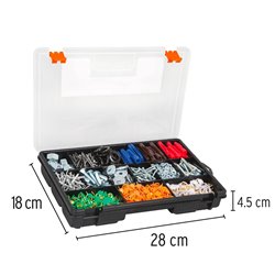 Organizador 11" con 15 compartimentos Truper