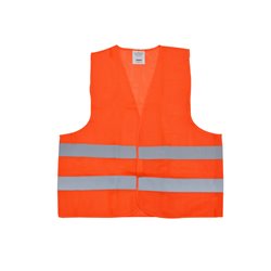 Chaleco reflectivo de seguridad naranja