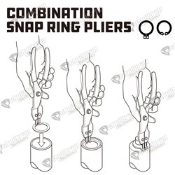 Pinza Para Pines - Puntas Intercambiables sacapines