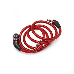 Guaya seguro en Acero Con Clave para Bicicleta Moto Casco
