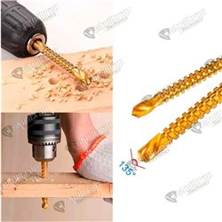Brocas En Espiral Corte Lateral Helicoidales x6