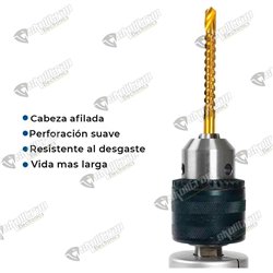 Brocas En Espiral Corte Lateral Helicoidales x6