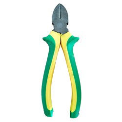 Alicate cortafrío 6" amarillo con negro sin blister 150mm