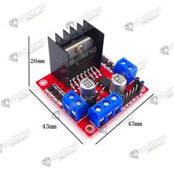 Módulo L298N Puente H control 2 motores