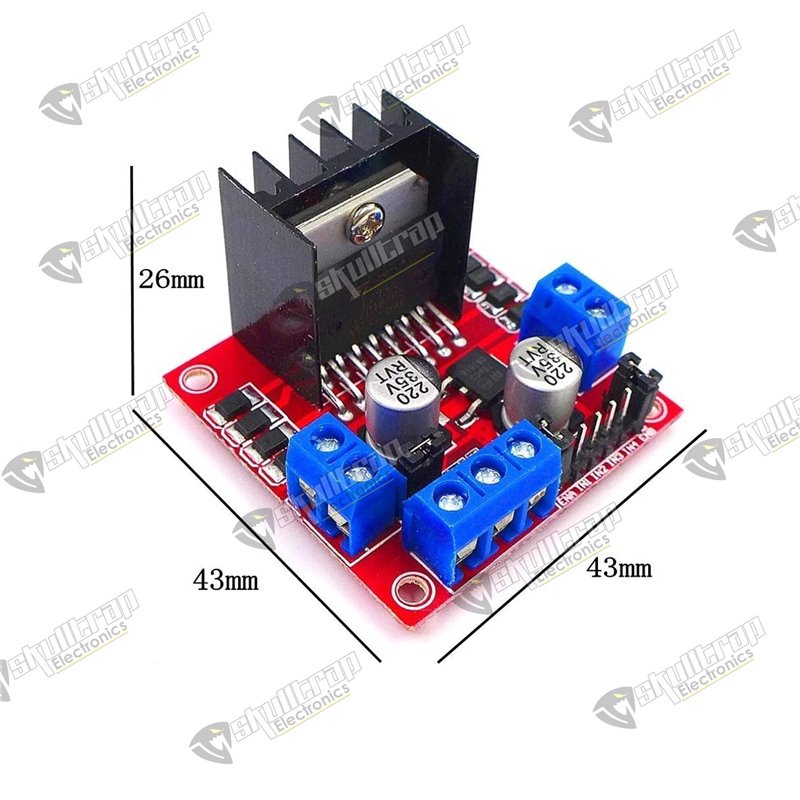 Módulo L298N Puente H control 2 motores