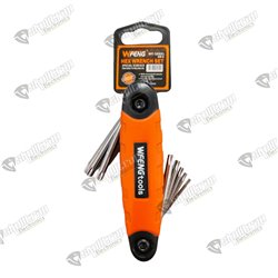Navaja llaves Torx Wfeng T9,T10,T15,T20,T25,T27,T30,T40