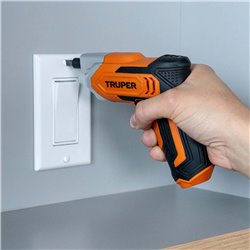 Atornillador Inalámbrico Profesional 3.6V 6 Puntas Truper
