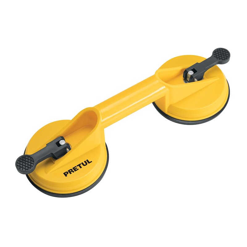 Ventosa sujetador chupa para vidrio pretul de dos copas 154 lb