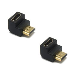Codo HDMI macho a hembra union HDMI 90° grados