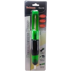 Desoldador Techman ergonómico espuma verde TS-316
