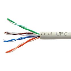 Metro de cable UTP LPS Categoría 5E interior