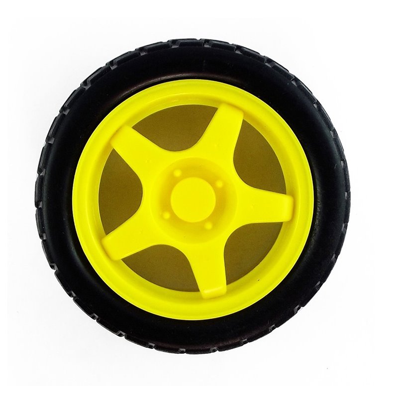Llanta 66mm Diametro Motorreductor rueda JV-WH