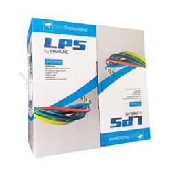 Metro de cable UTP LPS Categoría 5E interior