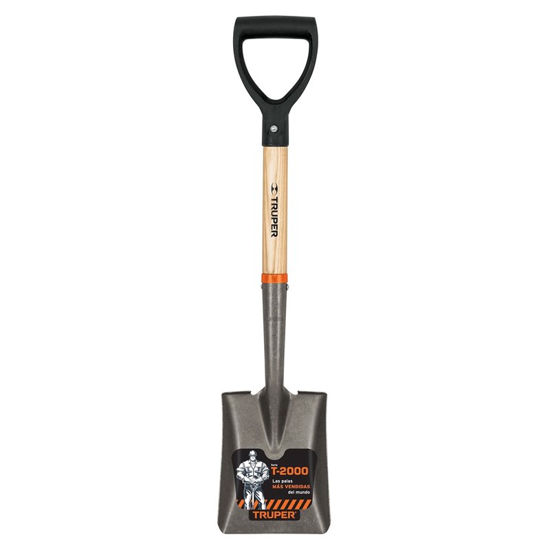 Pala cuadrada para camioneta finca jardinería 72cm Truper