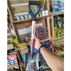 Pala cuadrada para camioneta finca jardinería 72cm Truper