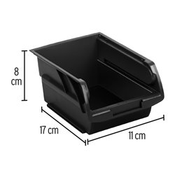 Gaveta apilable de plástico 16.5x10.50x7.5 cm truper