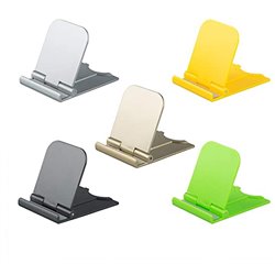 Soporte retráctil para celular escritorio mesa superficie