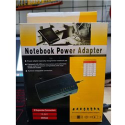 Cargador Adaptador Universal Para Portatil 96w potencia variable + 8 Puntas