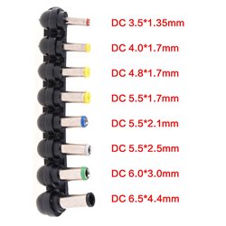 Cargador Adaptador Universal Para Portatil 96w potencia variable + 8 Puntas