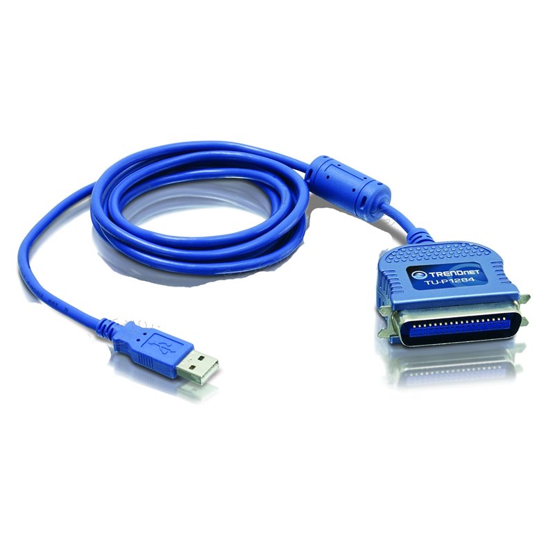 Cable 2mtrs Adaptador Convertidor Puerto Paralelo Hembra A Usb trendnet original