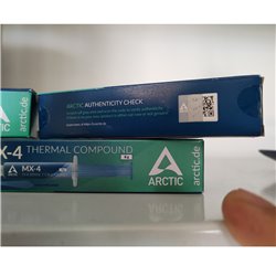 Pasta Térmica Disipadora Arctic Mx-4 8g Original Sellada QR + pala