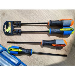 Juego x2 Destornilladores Brickell negros 6x150mm
