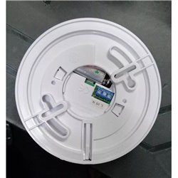 Detector de humo Megawatt 110v + batería 9v