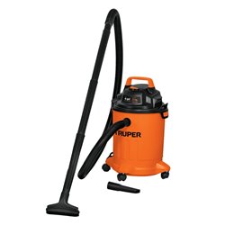 Aspiradora 3HP 2200W sólidos y líquidos 4 gal plástica Truper