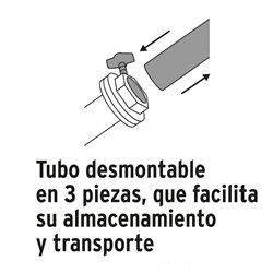 Bomba extractora de aceites con manivela Truper