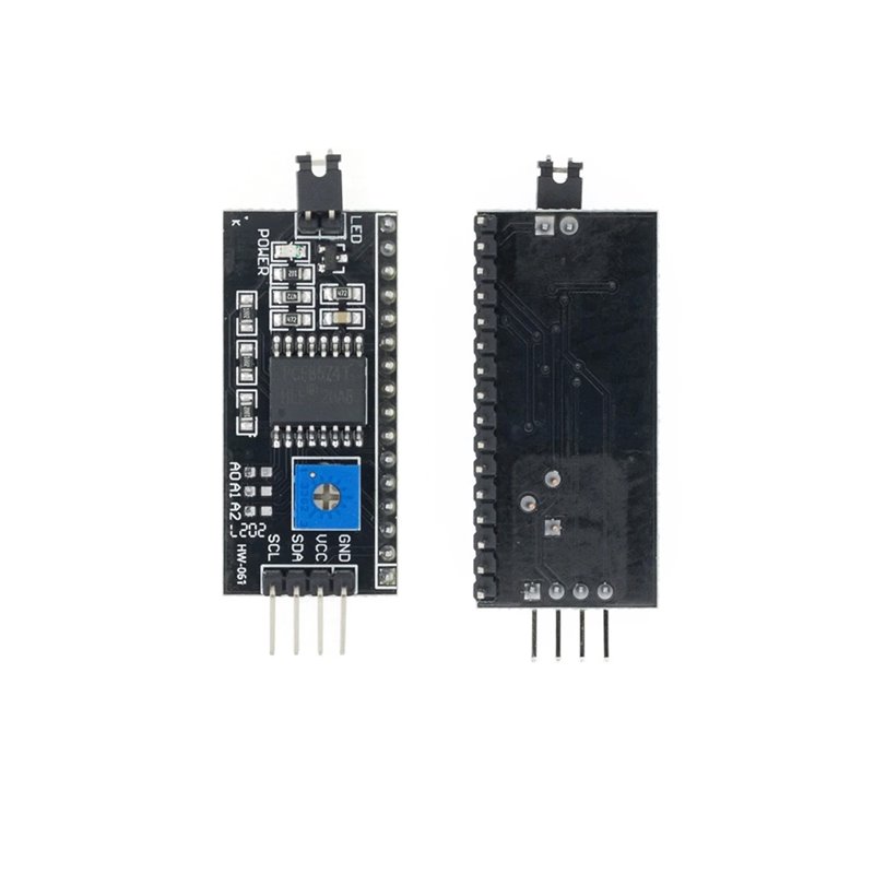 Módulo I2C de pantalla LCD 16X2 PCF8574T arduino raspberry
