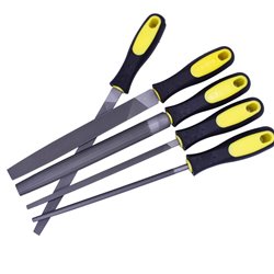 Juego 5 limas 8" pulgadas multiusos