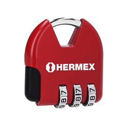 Candado hermex maletero de combinación 36 mm original