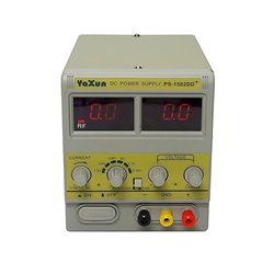 Fuente de alimentación poder regulable 1502DD 15V 2A BAKU/YAXUN/YIHUA