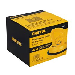 Ventosa 12cm de plástico 1 copa de succión Pretul