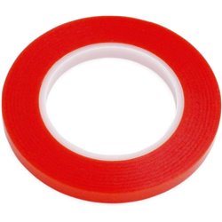 Cinta Doble faz 0.5cmx30m Roja Ideal Instalar Pantalla Celular