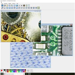 Microscopio USB con Luz 500X graduable luz led + otg para celular