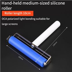 Rodillo para lámina de OCA azul 10cm silicona