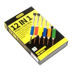 Kit destornilladores precisión 12 en 1 para Iphone SW-80812
