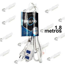 Extensión 1.8 metros 6ft Osblack polarizada 3 conectores